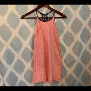 Old Navy Tank - Coral Topics Size Medium